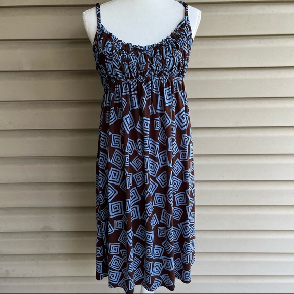 Muse Dresses & Skirts - •Muse• Geometric Print Sundress - Size 14